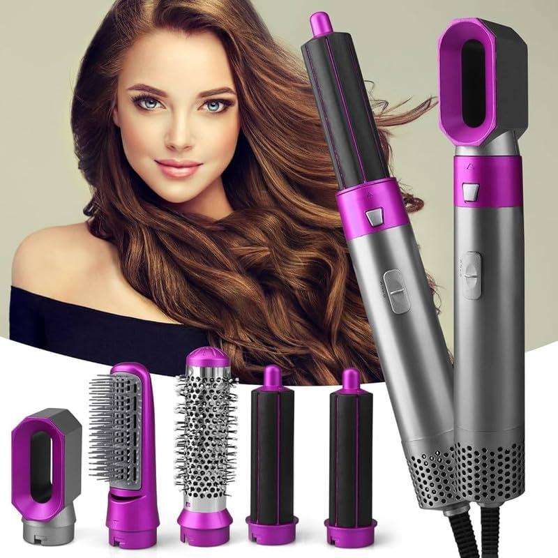 5-in-1 Hot Air Styler Hair Dryer Comb