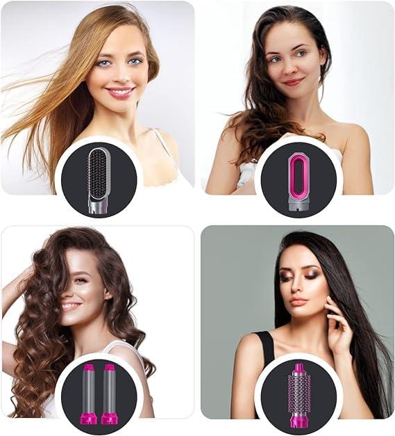 5-in-1 Hot Air Styler Hair Dryer Comb