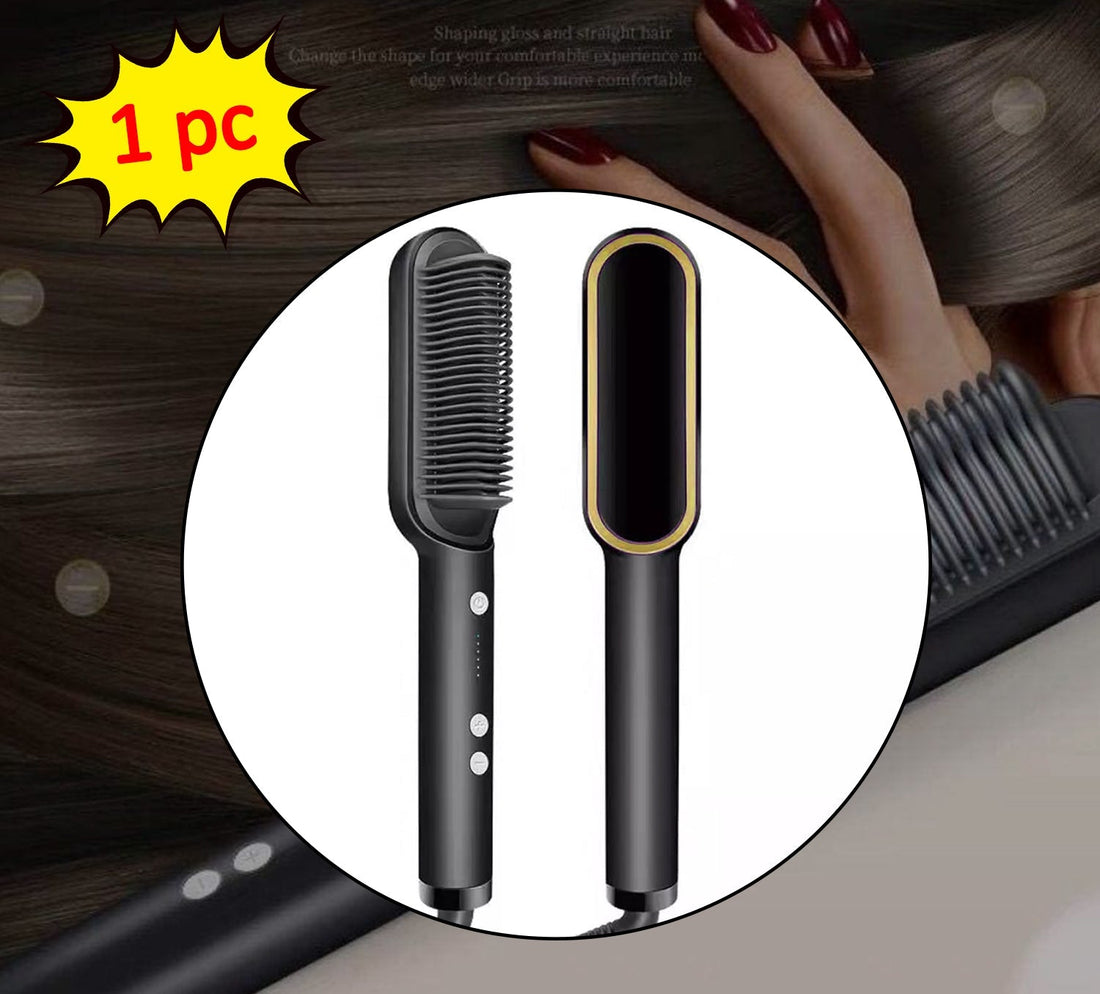 6168 Hqt-909b Hair Straightener Used While Massaging Hair Scalps And Head.