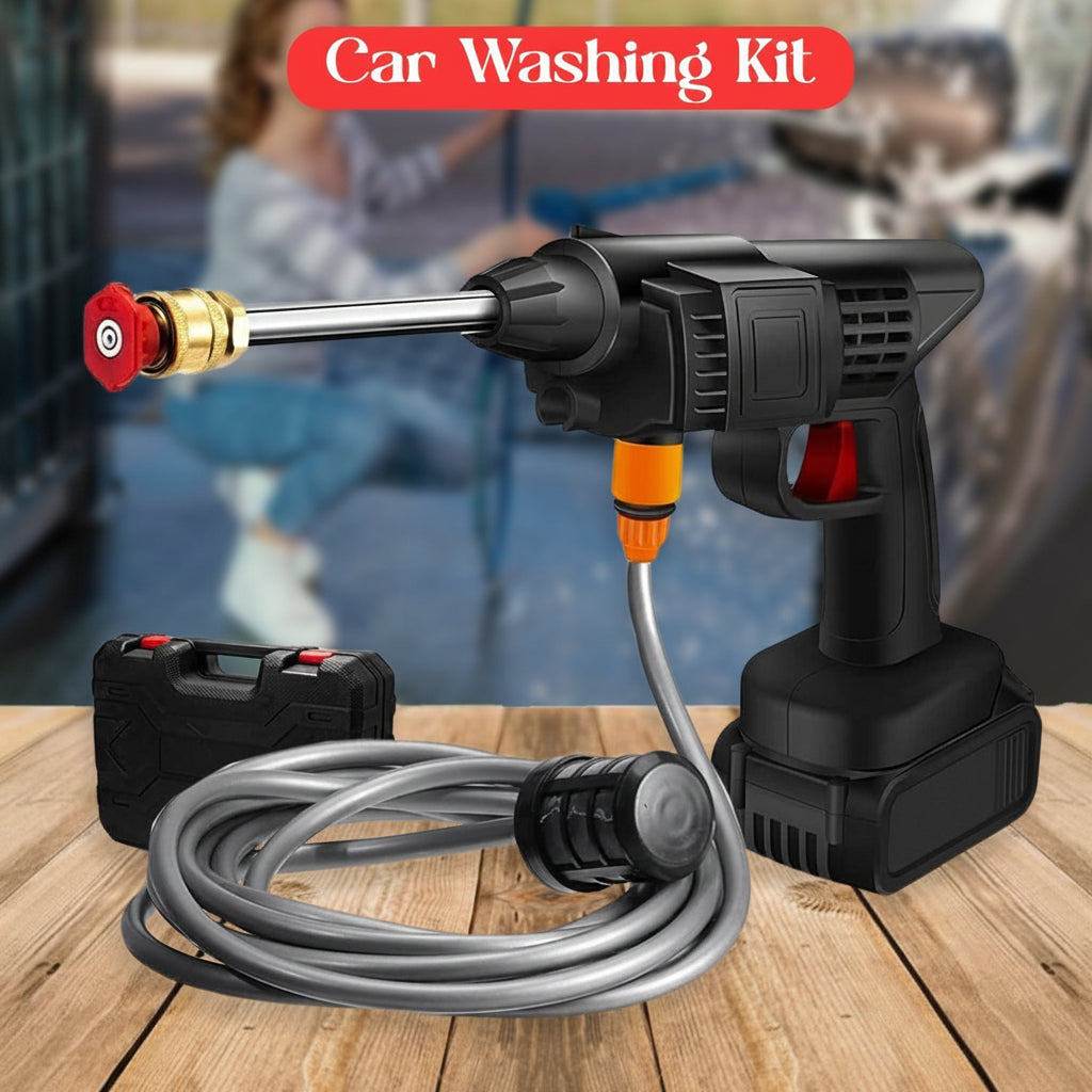 8550 48v Car Washing Kit Portable Pressure Washer With Rechargeable  Cordless Pressure Washer Gun  Handheld Pressure Washer For Car  Car Washer Gun (Type 1- Single Battery)